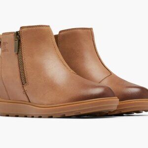 SOREL EVIE II WOMAN'S BROWN ZIP BOOTIE